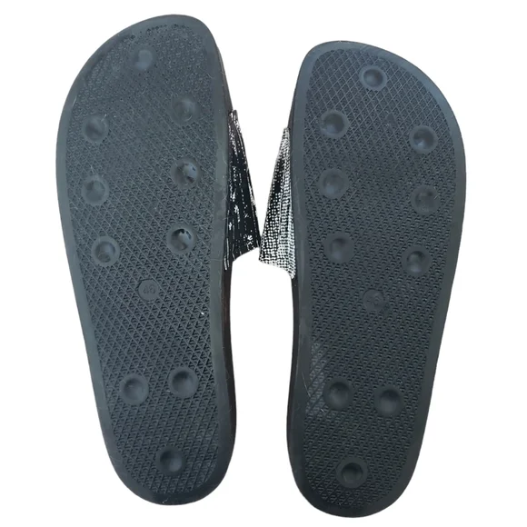 VOLCOM Sandals. Slides. Black and White. Size 13. Size 46.Beach, Summer. Spring. - Picture 3 of 3